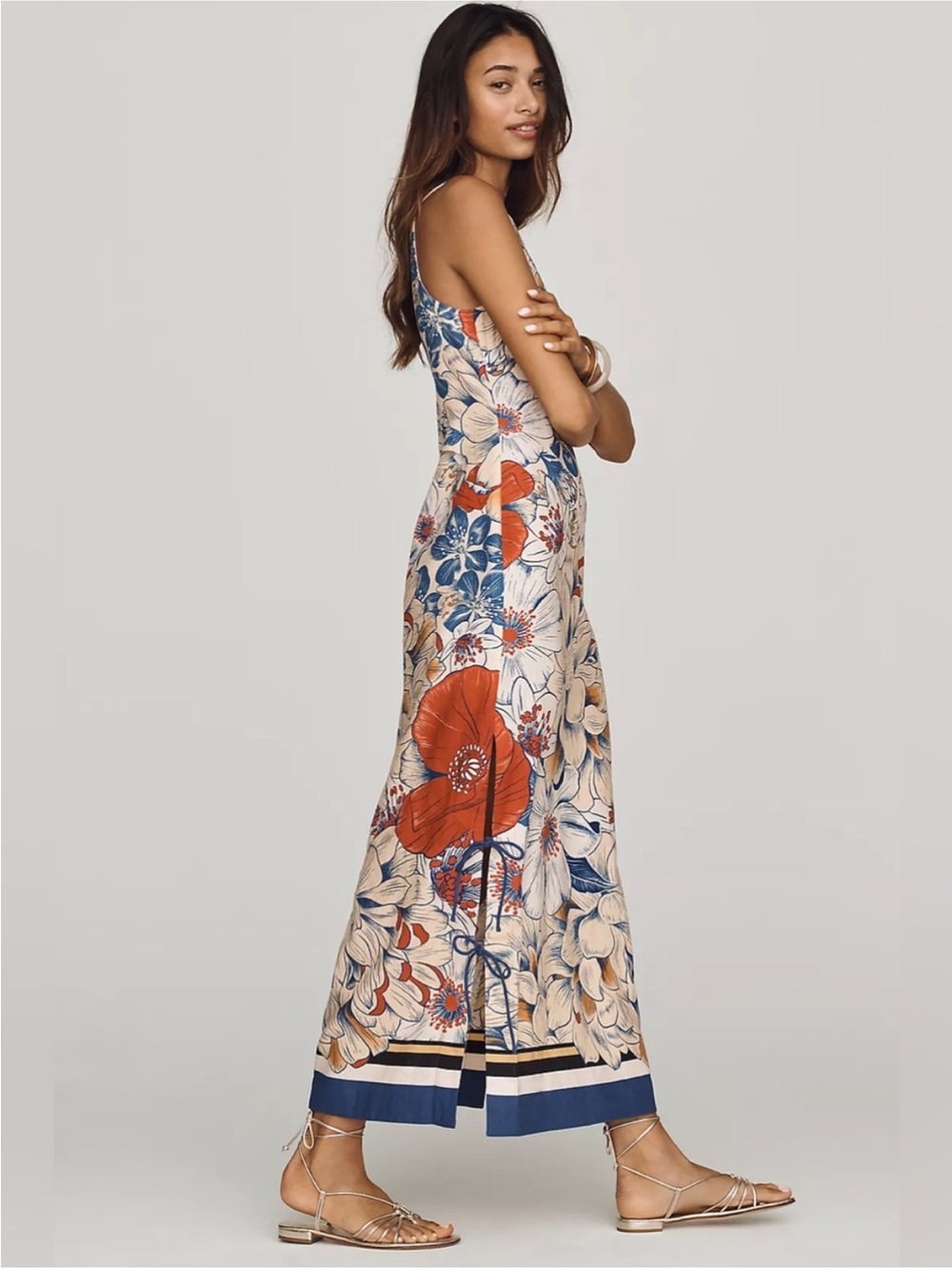 NWT Farm Rio Sleeveless Tie
Maxi Dress - Picture 2 of 4